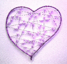 LILAC PEARLY HEART