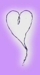 LILAC WIRE HEART